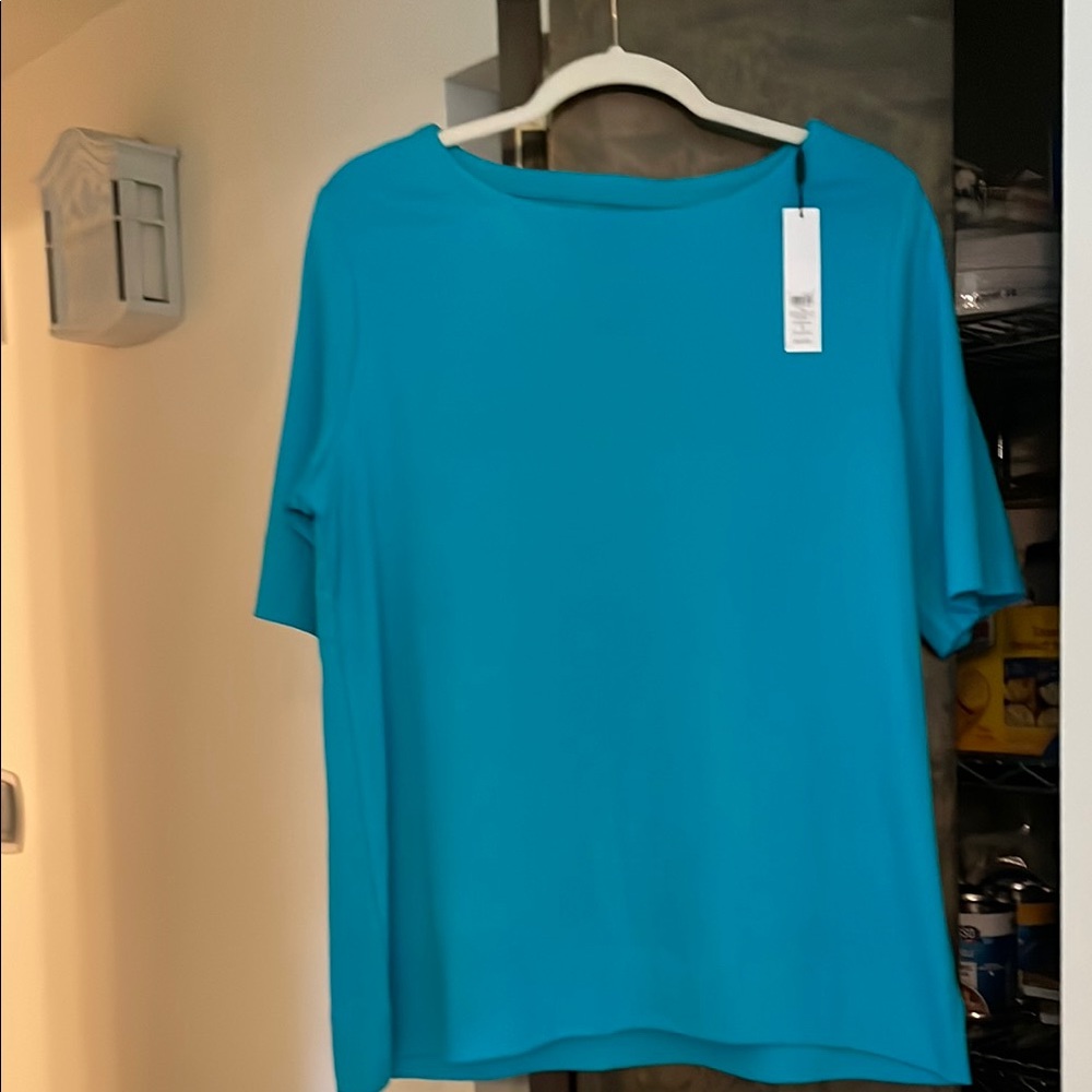 Blue Aqua/Teal Women's Top